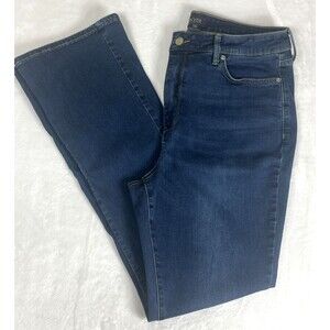 NYDJ Not Your Daughters Jeans Slim Bootcut LiftxTuck Blue Size 12